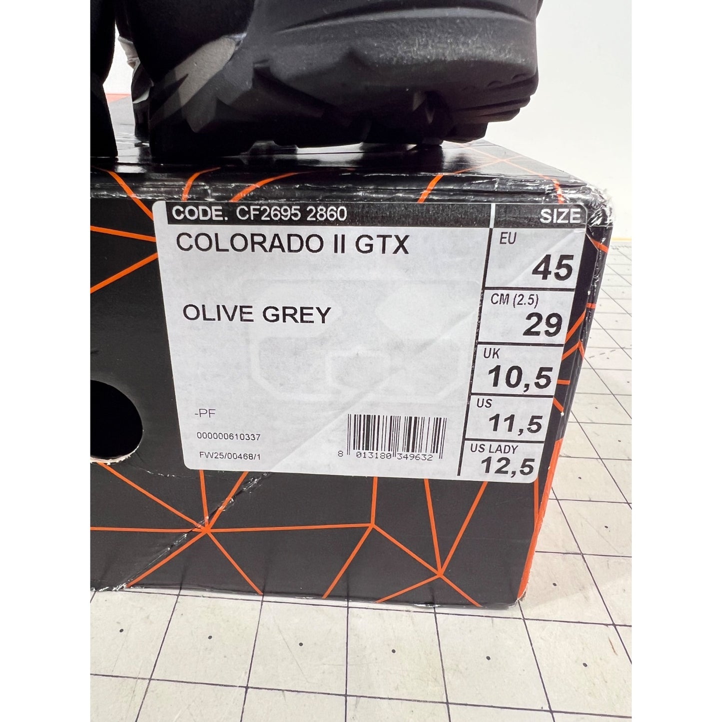 Crispi Men's Colorado II GTX Waterproof Hunting Boots - Olive/Grey Sz. 11.5 New