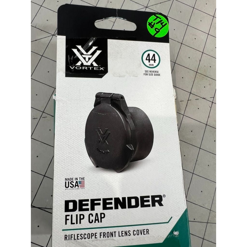 Vortex Defender Flip Cap 44mm Riflescope Front Lens Cover Weatherproof New
