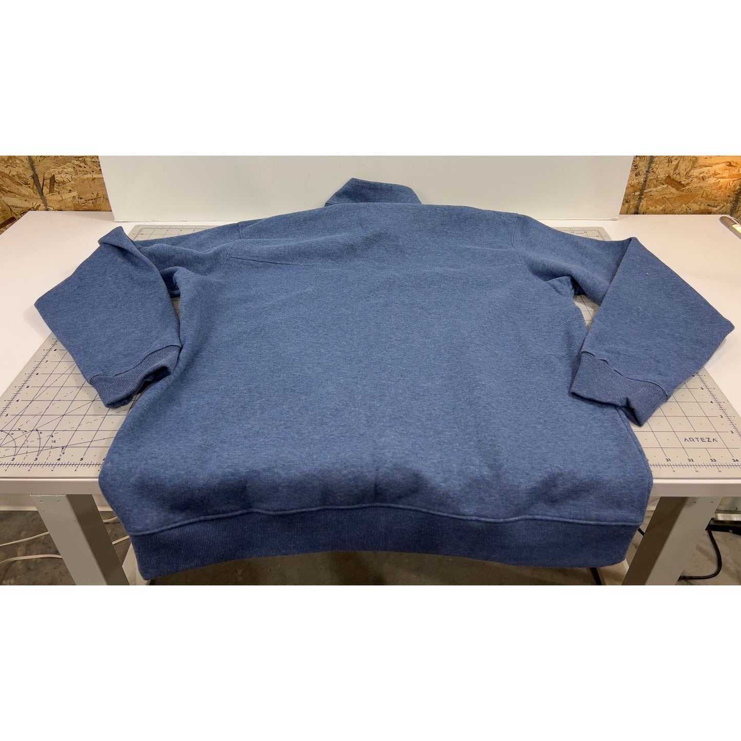 Columbia Men's 1/2 Zip Blue Fleece Pullover New NWOT Sz. XL