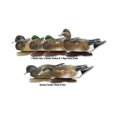 Greenhead Gear Pro Grade Wigeon Duck Floater Decoys 6-Pack New Open Box