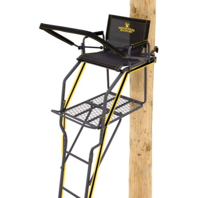 Rivers Edge Jumbo Jack-LS 1.5-Man Ladder Stand Lockdown Strapping System 350 Lb