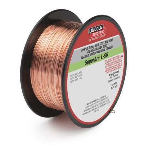 Lincoln Electric SuperArc L-56 Welding Wire .030" 12.5lb Spool Copper Coated MIG