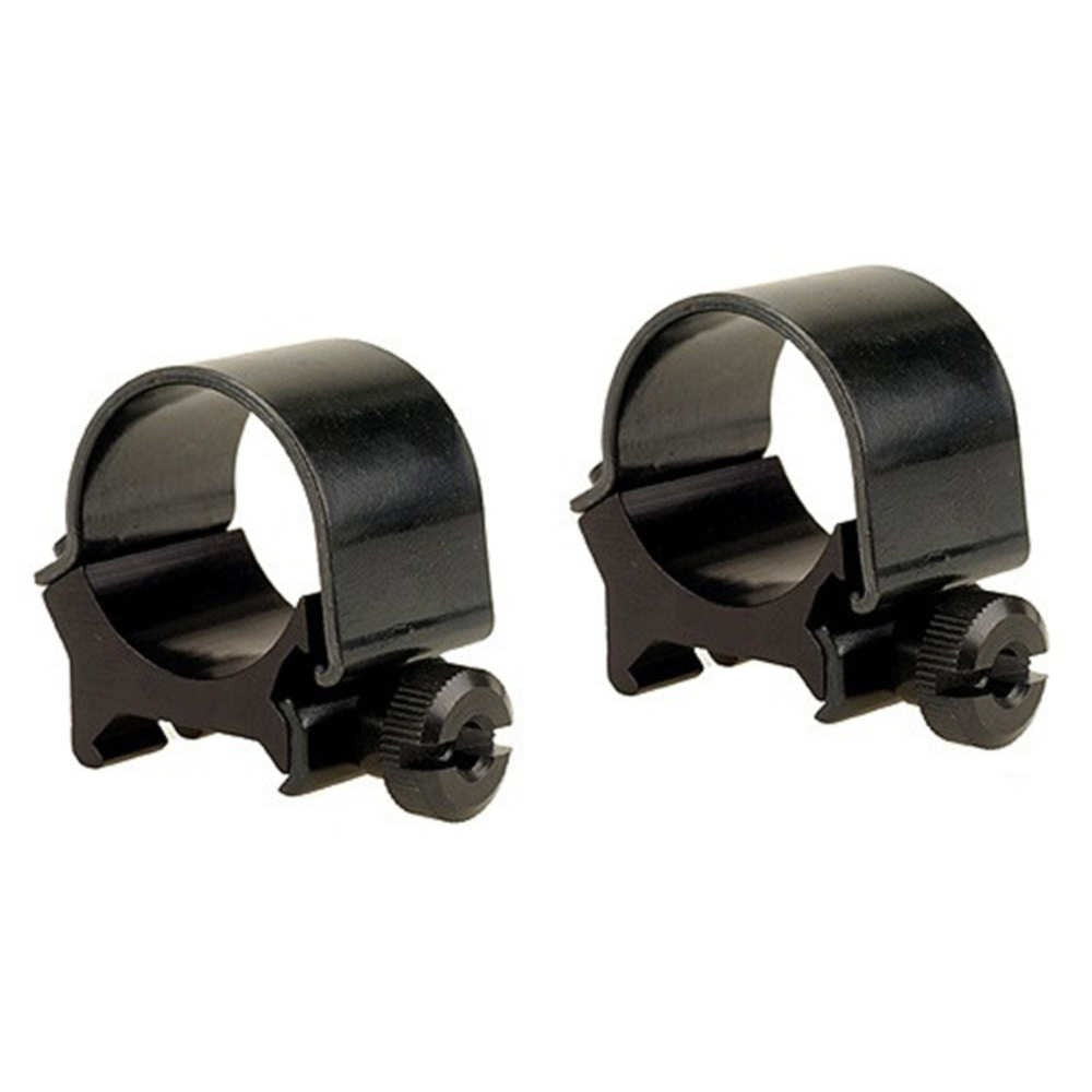 Weaver Classic 1" Medium Top Mount Rings Black #49071 New