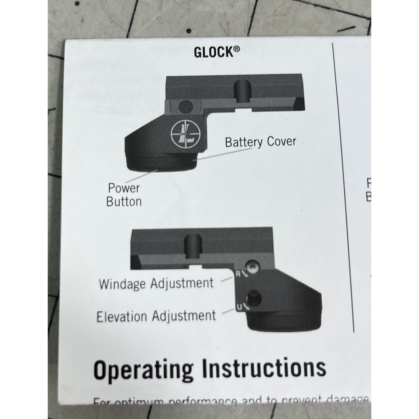Leupold DeltaPoint Micro 3 MOA Dot Red Dot Sight, Glock, Matte Black, 178745 New
