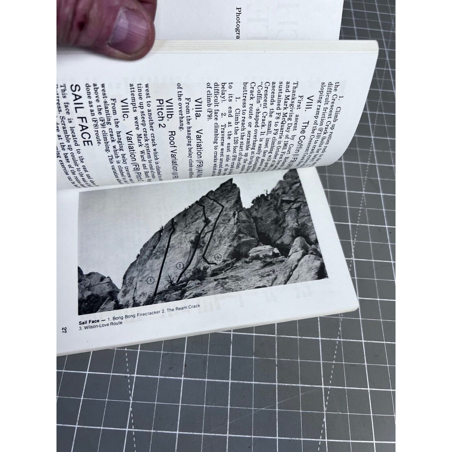 Wasatch Granite: A Rock Climbing Guide By Dave Smith 1977 Paperback