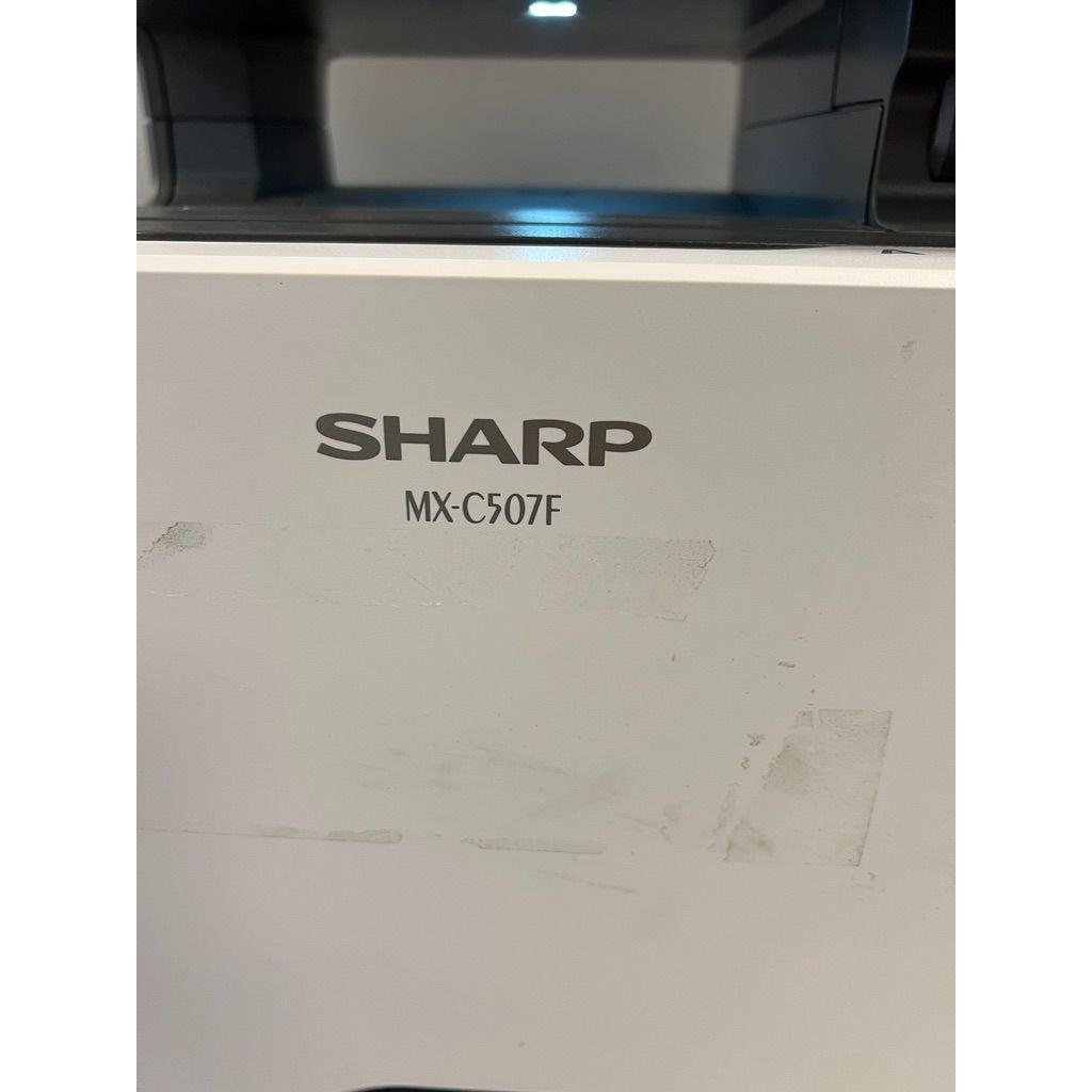 Sharp MX-C507F Desktop Multi-Function Printer Copier Scanner Fax With Stand