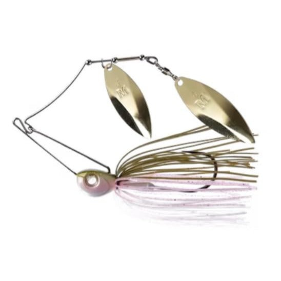 Mustad Arm Lock Spinner Bait 10g 3/8oz Wakasagi Dual Frame Lot 3 Fishing Lures