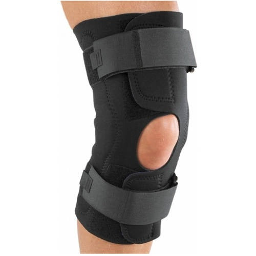 ProCare Reddie Knee Brace XL 23"-25.5" Neoprene Wraparound Patella Black New