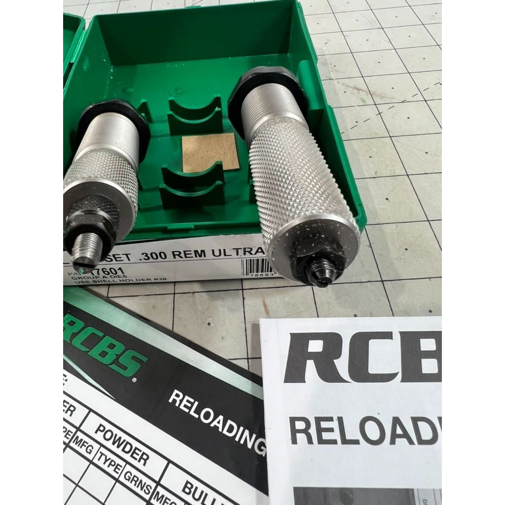 RCBS Full Length Die Set .300 Rem Ultra Mag New #17601