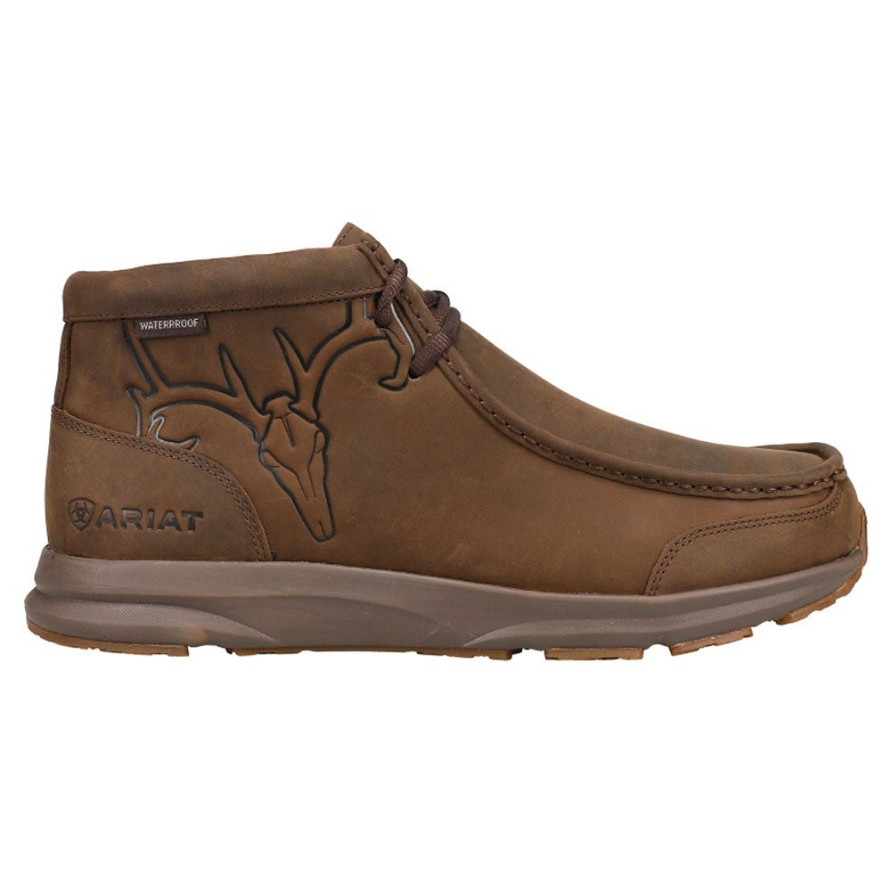 Ariat Men’s Spitfire Outdoor H2O Waterproof Boots Distressed Brown USA 13 D New