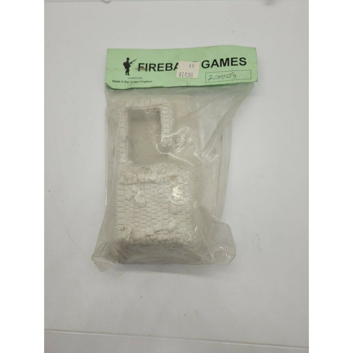 FIREBASE Games - Small Sandbag Bunker /w Dugout 20/VW9 Wargames Miniatures