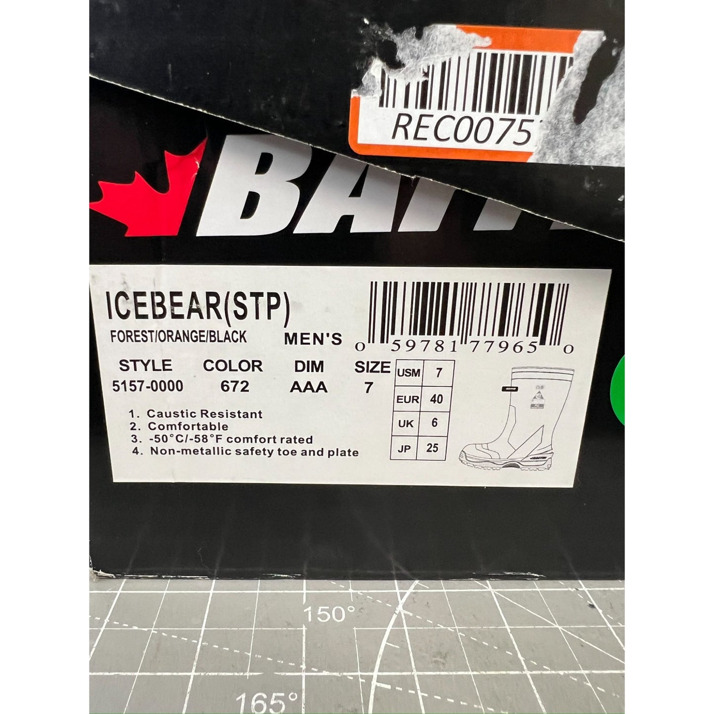 Baffin Icebear Snow Boots Men's Size 7 NEW ~~