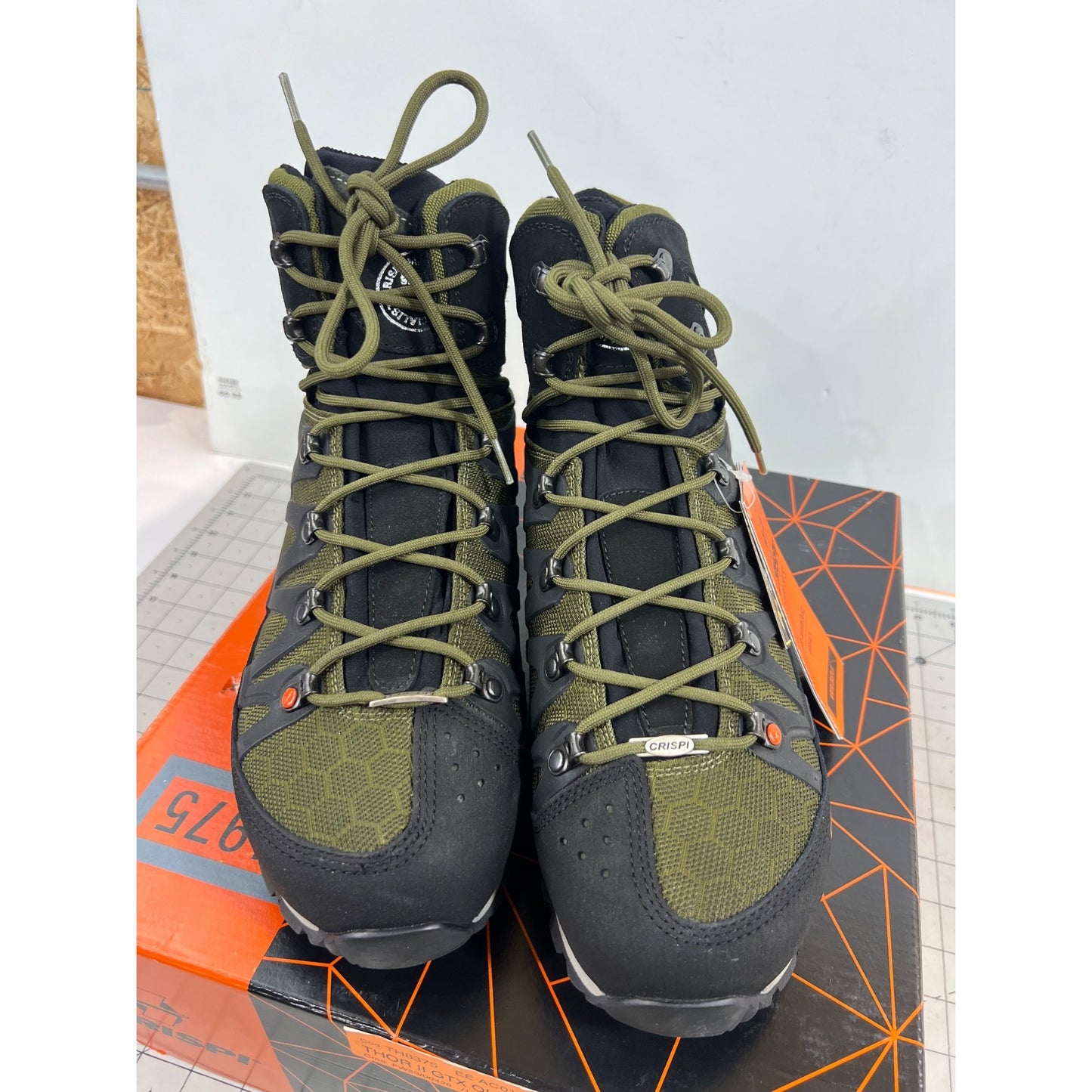 Crispi Men's Thor II Uninsulated GTX Waterproof Hunting Boots Olive Sz. 11.5 New