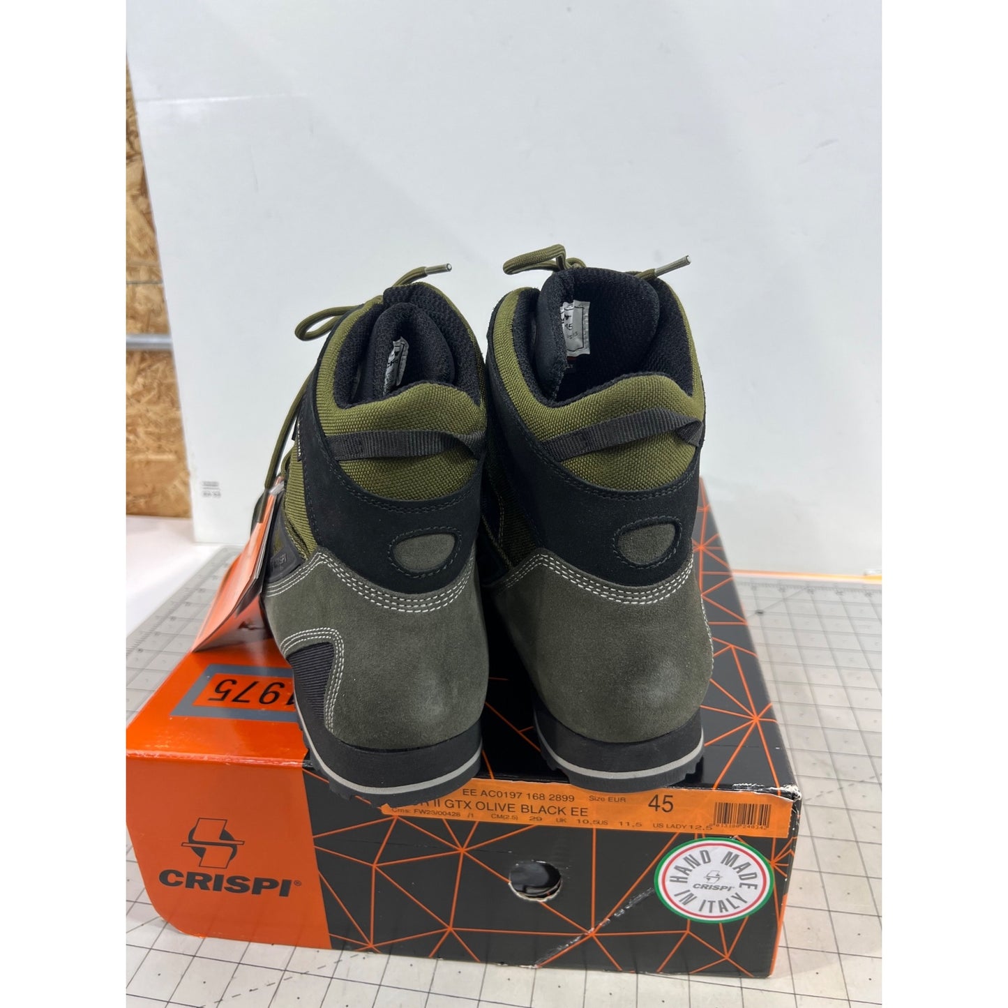 Crispi Men's Thor II Uninsulated GTX Waterproof Hunting Boots Olive Sz. 11.5 New