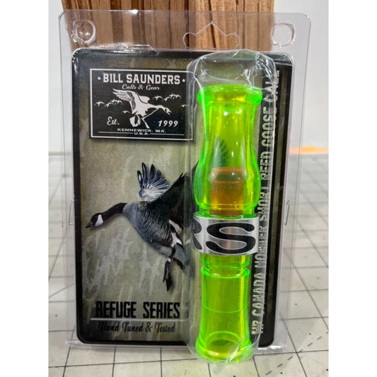 Bill Saunders FA Series HP Honker Goose Call - Green