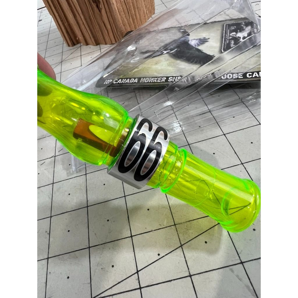 Bill Saunders FA Series HP Honker Goose Call - Green