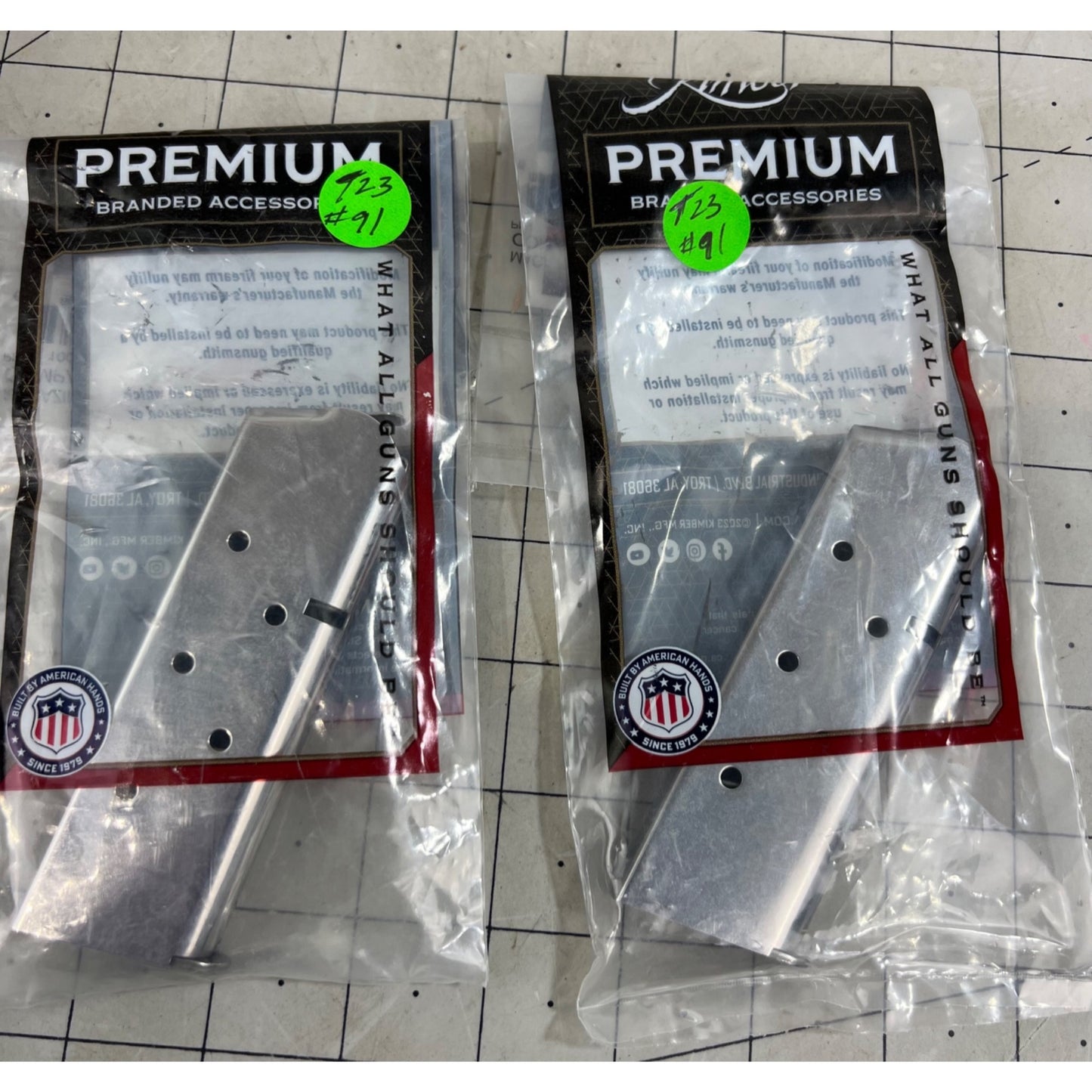 Kimber Compact 45 ACP, Stainless Steel 7-Round Magazine, 1000173A New