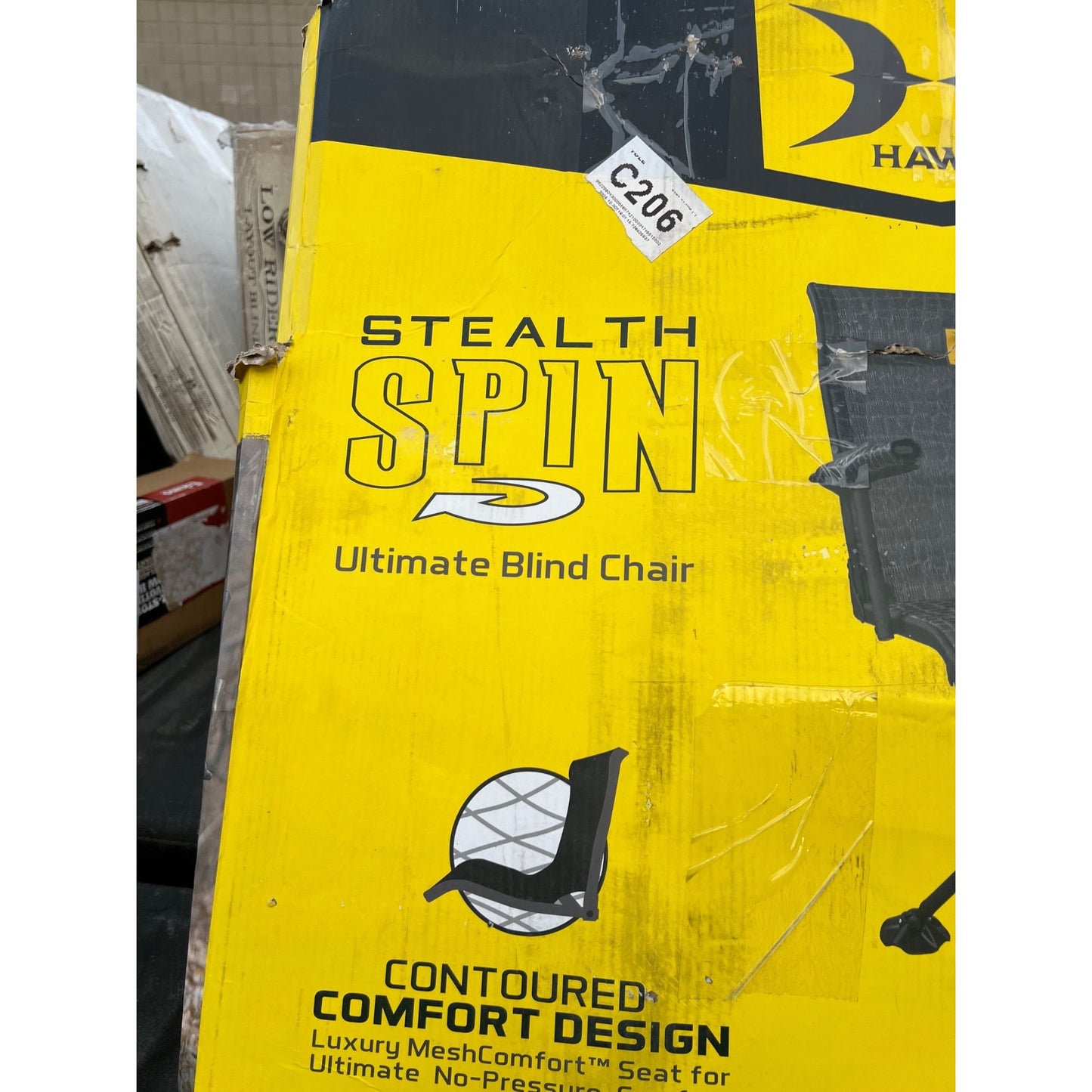 Hawk Stealth Spin Blind Chair New