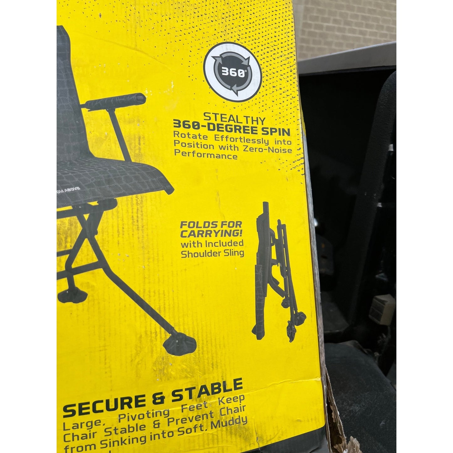 Hawk Stealth Spin Blind Chair New