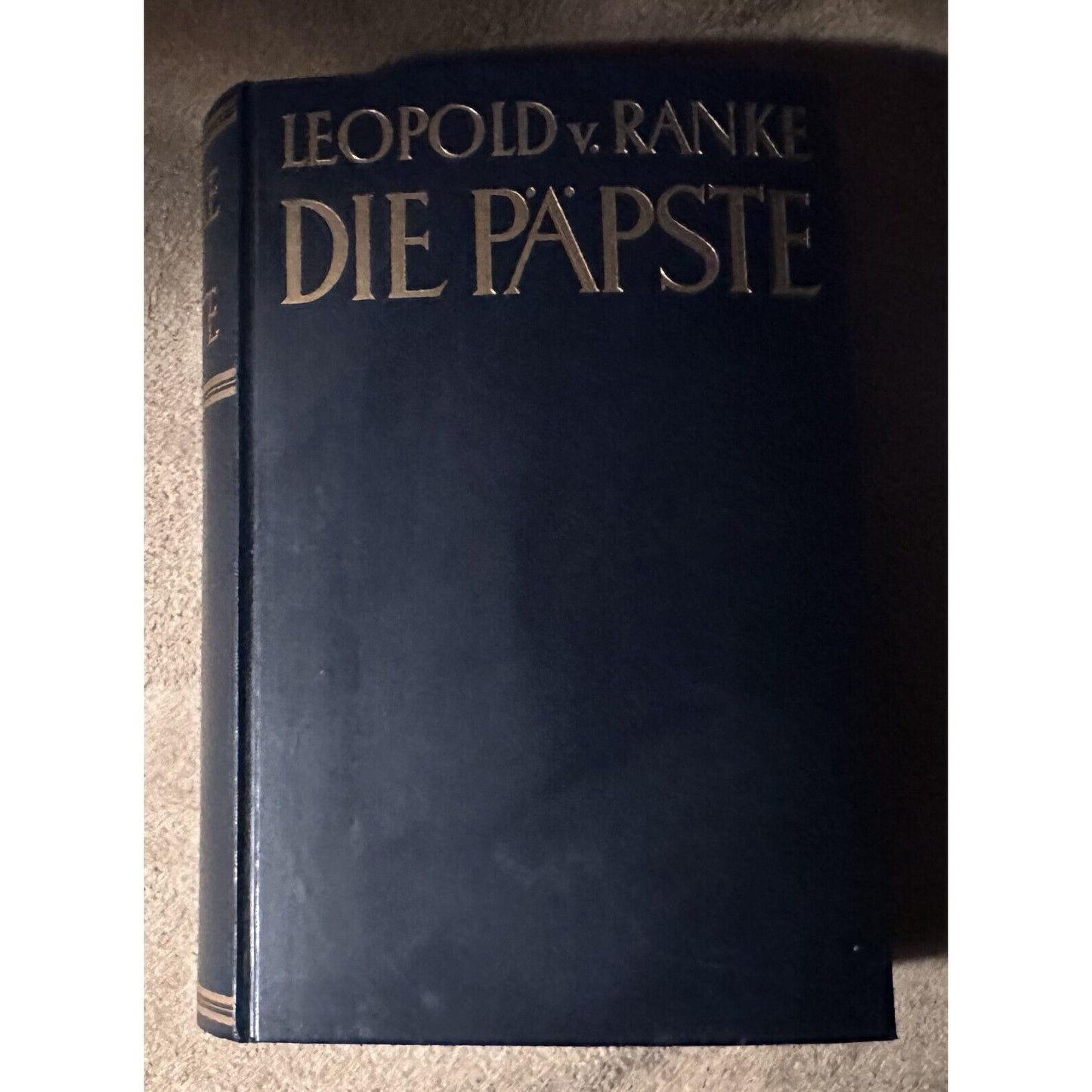 Leopold Von Ranke Die Römischen Päpste Hardcover German Text 1957 Edition Phaidon-Verlag Wien