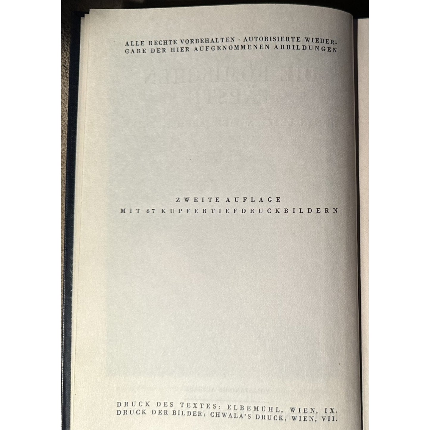 Leopold Von Ranke Die Römischen Päpste Hardcover German Text 1957 Edition Phaidon-Verlag Wien