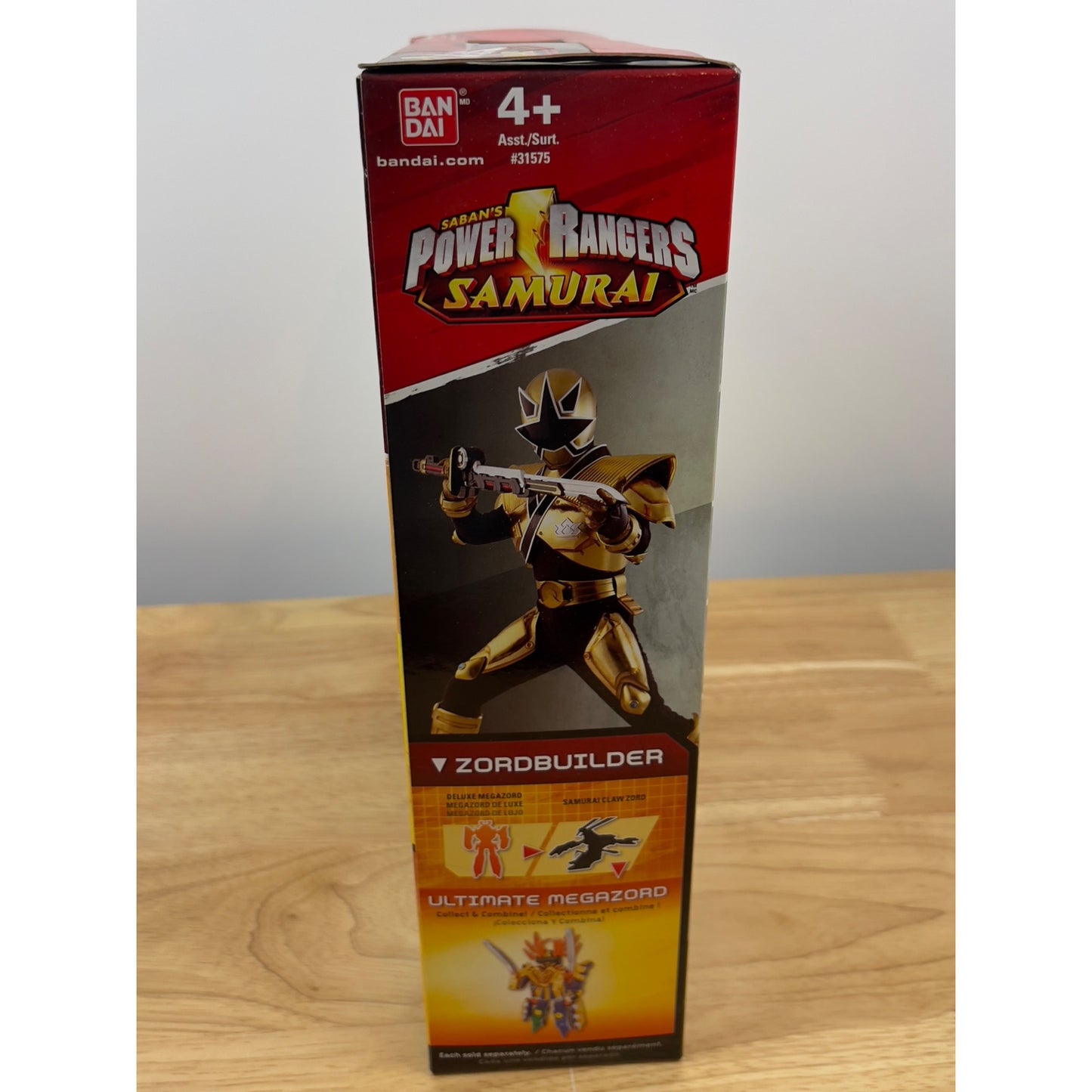 Power Rangers Samurai ClawZord Action Figure By Bandai #31577
