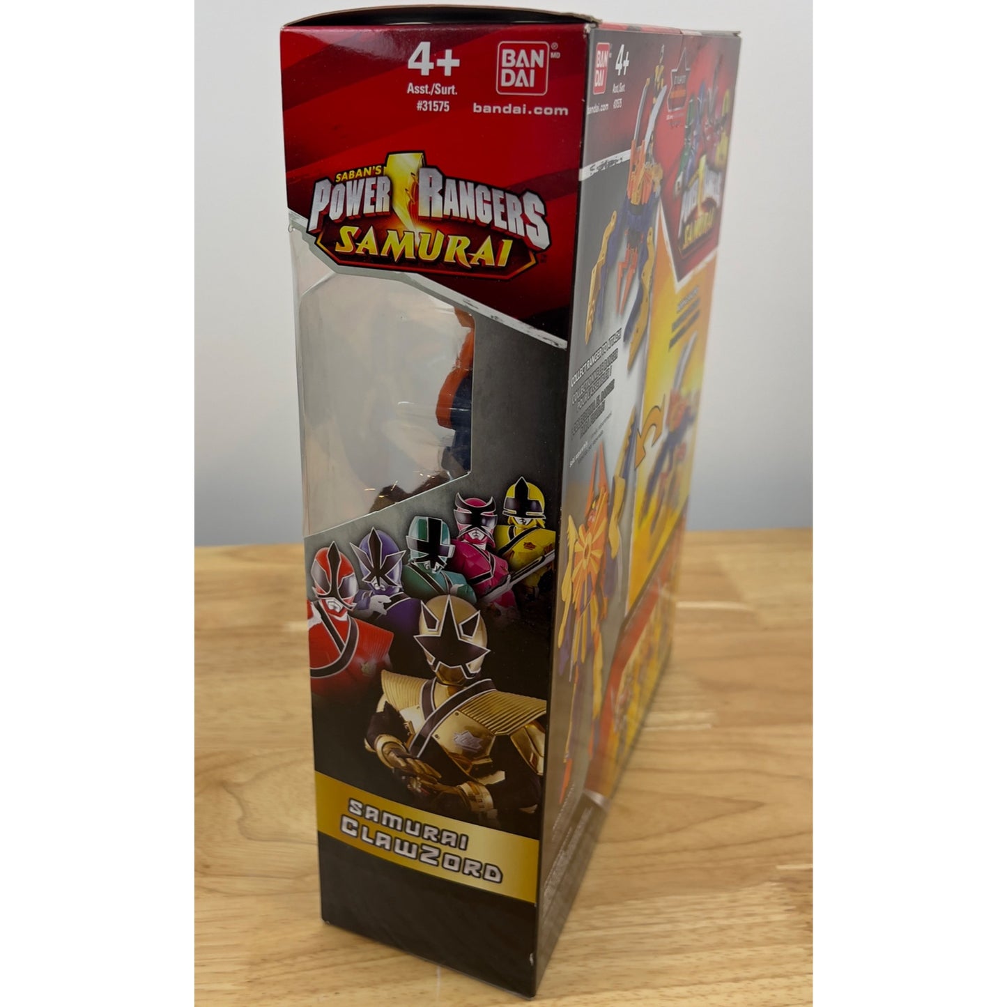 Power Rangers Samurai ClawZord Action Figure By Bandai #31577