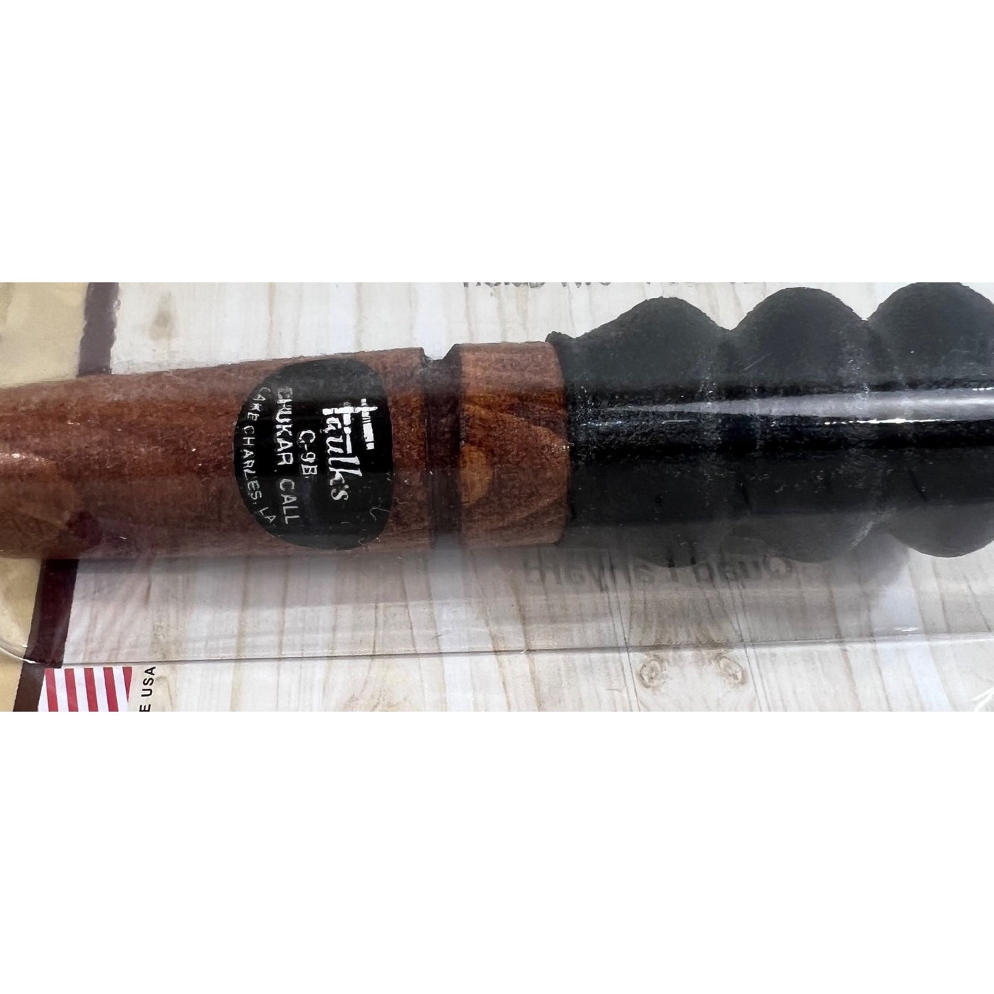 Faulk’s C-9B Chukar Call Hunting Game Bird Caller New