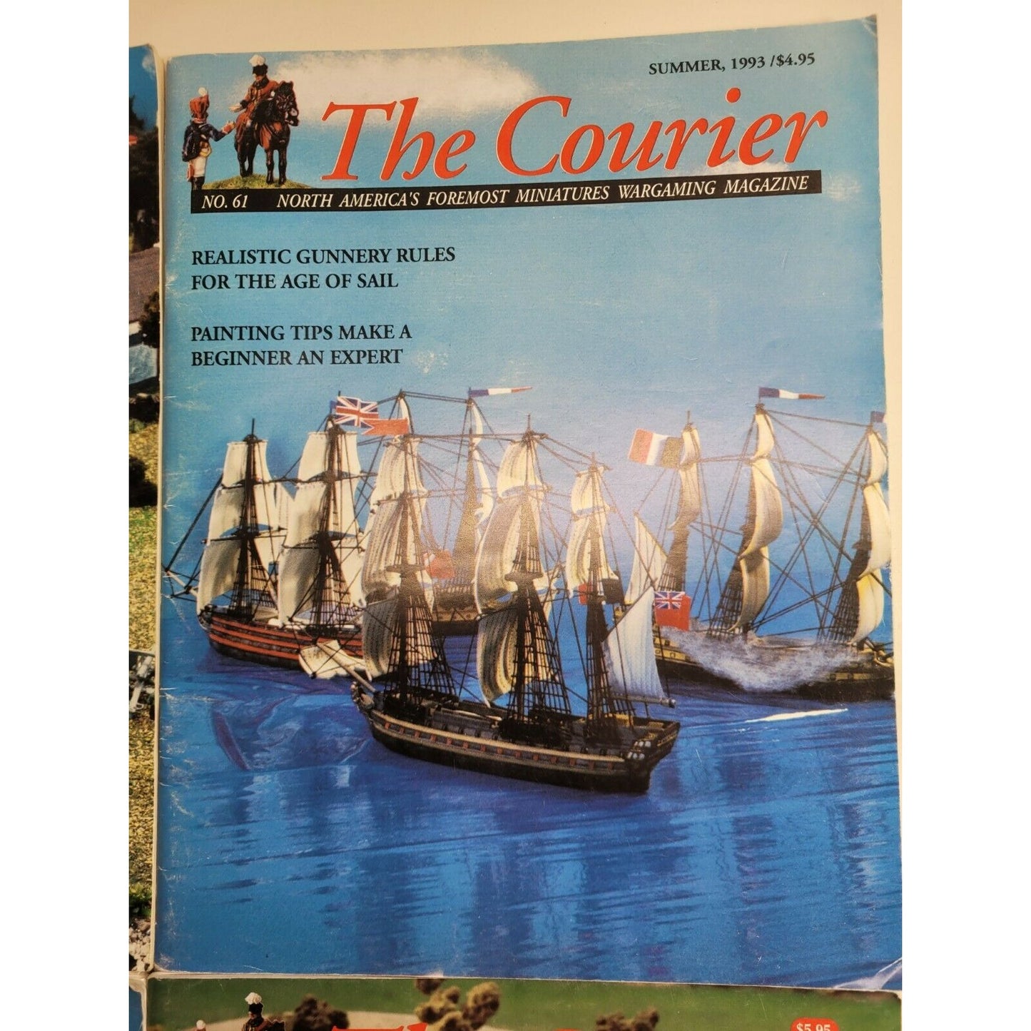 The Courier Magazine Lot Of 4 Issues No. 59 61 62 69 Miniatures Wargaming