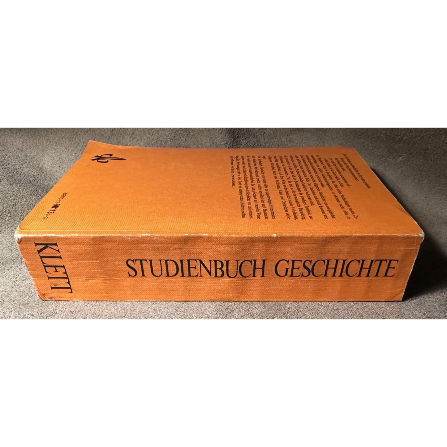 Studienbuch Geschichte German Text History Study Book By Elze/Repgen Hardcover Klett Verlag 1974