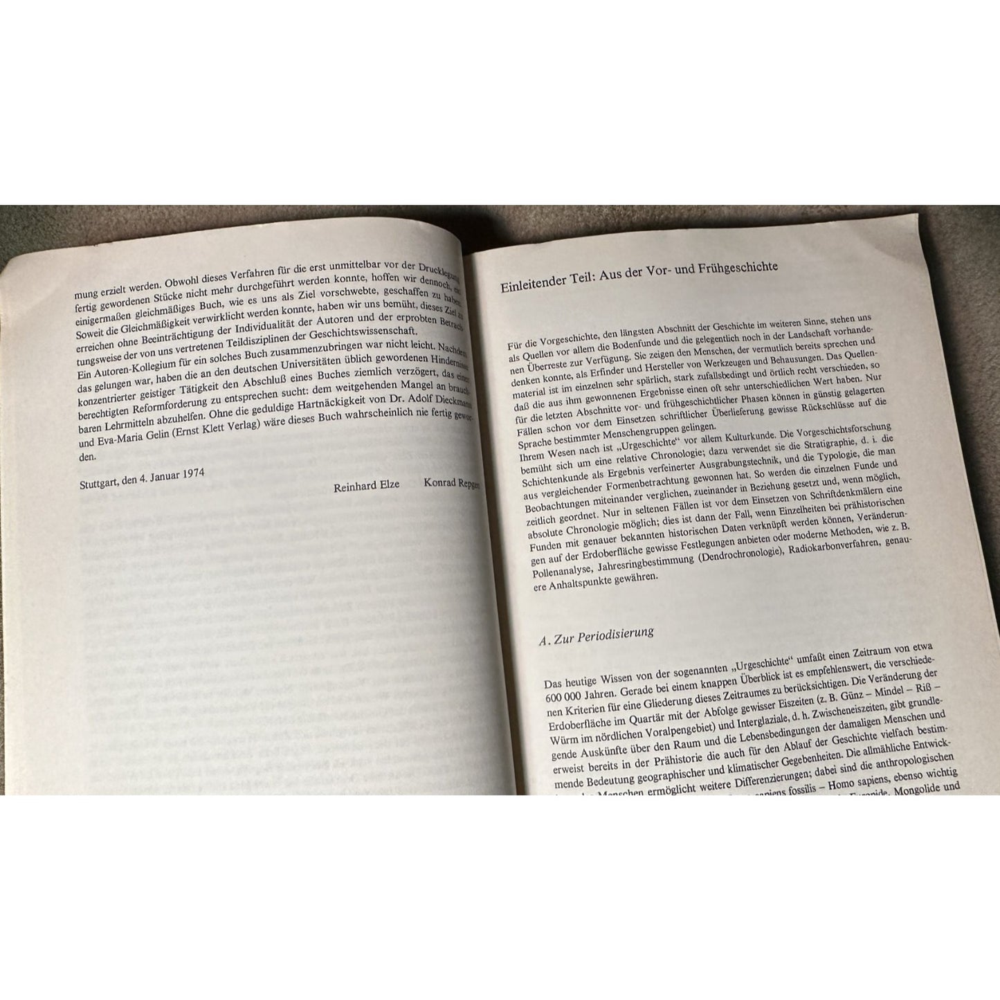 Studienbuch Geschichte German Text History Study Book By Elze/Repgen Hardcover Klett Verlag 1974