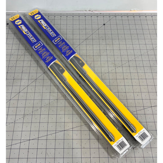 NAPA Proformer 22" Beam Wiper Blades Aerodynamic Design Pack Of 2 NPB-22 550 mm