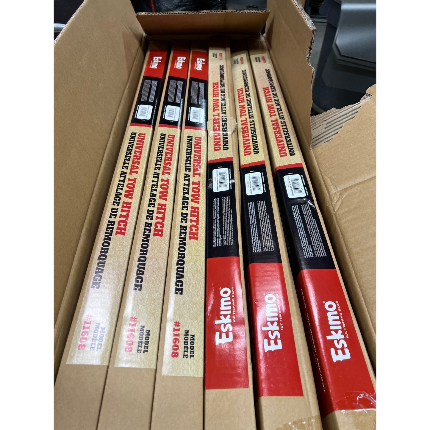 Eskimo Universal Tow Hitch For Ice Sleds & Shelters 19"-32" New In Box