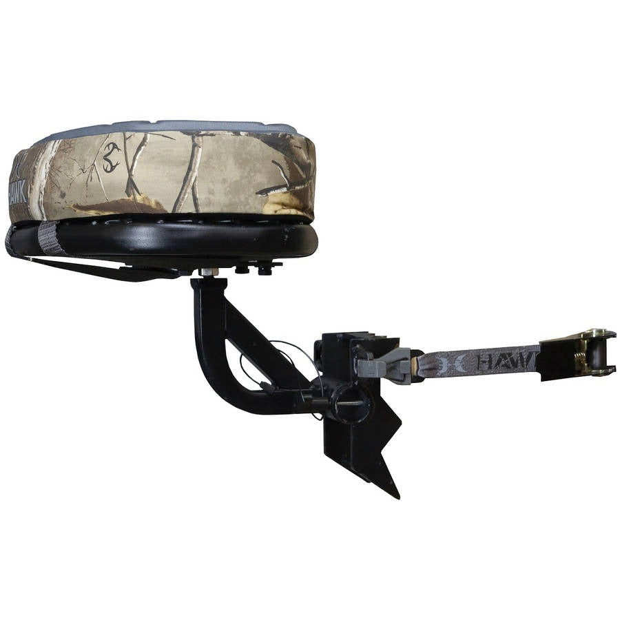 Hawk Any Angle 360 Degree Steel Hunting Tree Seat with 7-Tilt Angle Adjustments