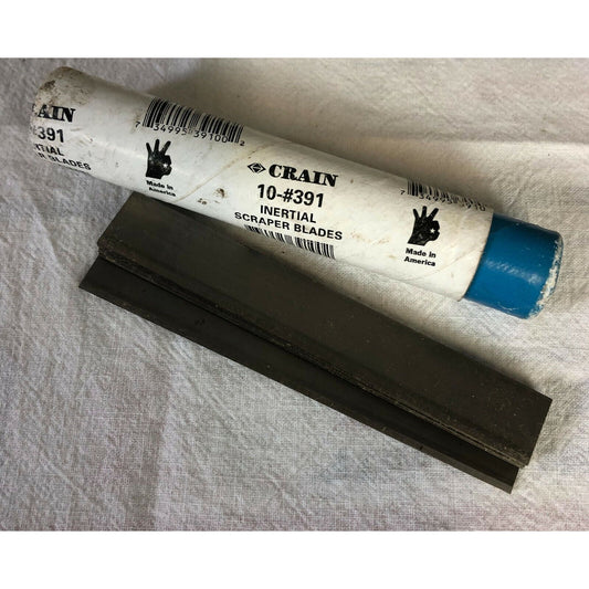 Crain #391 Inertial Scraper Blades Pack Of 8 New Made In USA