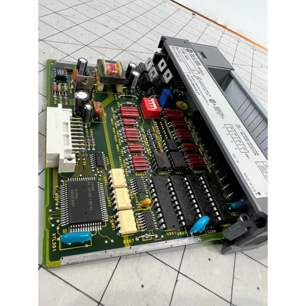 Allen-Bradley SLC 500 1746-NI4 Analog Input Module 4-Channel 10VDC 4-20mA Ser. A
