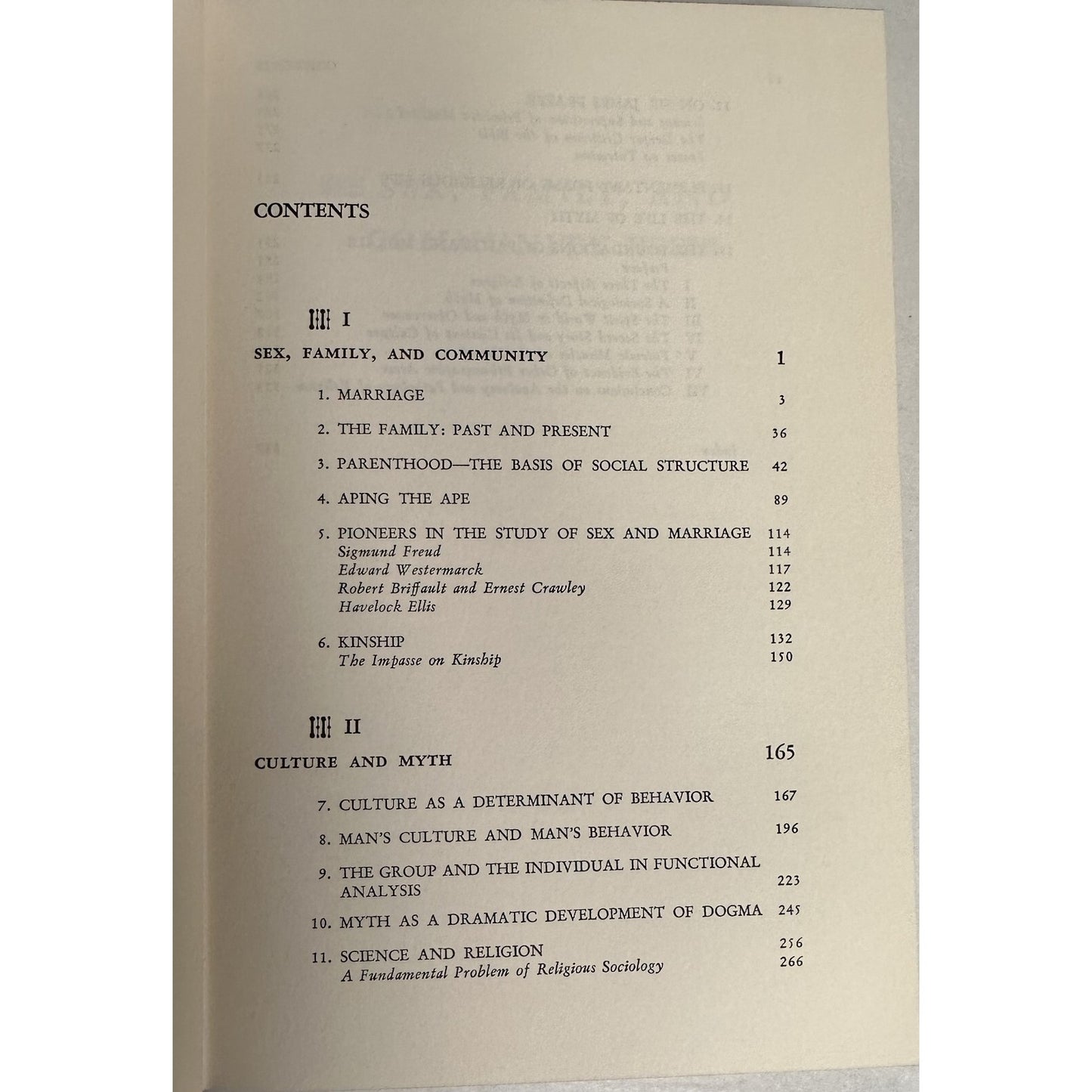 Bronislaw Malinowski "Sex Culture And Myth" Hardcover First Edition