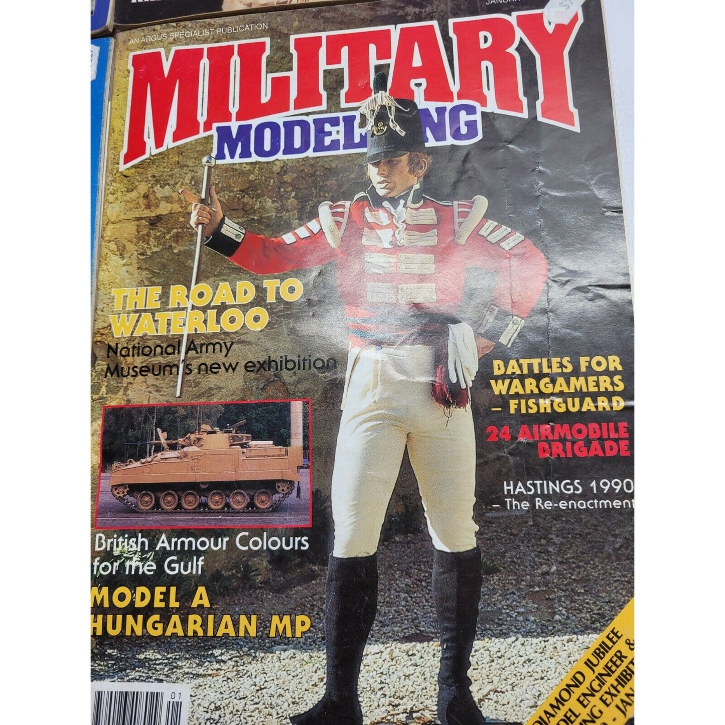 Vintage Military Modelling Magazine Lot Of 4, ‘91 and ‘92