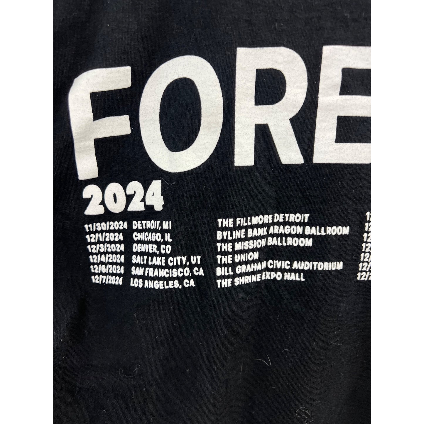 Destroy Lonely Love Lasts Forever Long Sleeve Tour Shirt Black Men’s Sz. L 2024