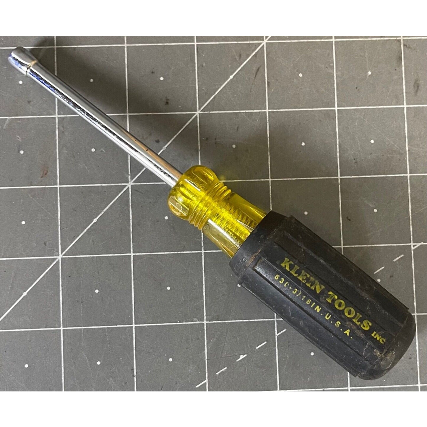Klein Tools 630 3/16" Nut Driver With Magnetic Hollow Shaft