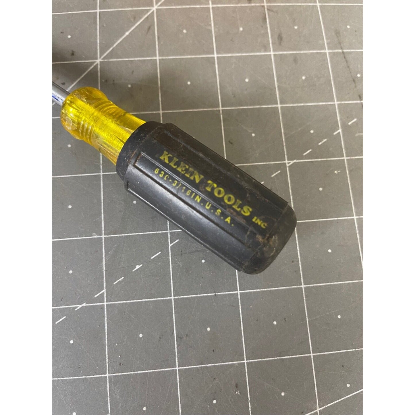 Klein Tools 630 3/16" Nut Driver With Magnetic Hollow Shaft
