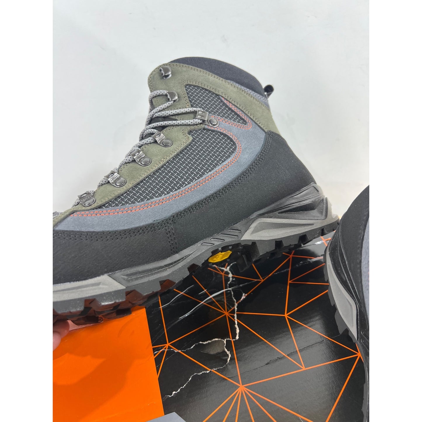 Crispi Men's Colorado II GTX Waterproof Hunting Boots - Olive/Grey Sz. 11.5 New