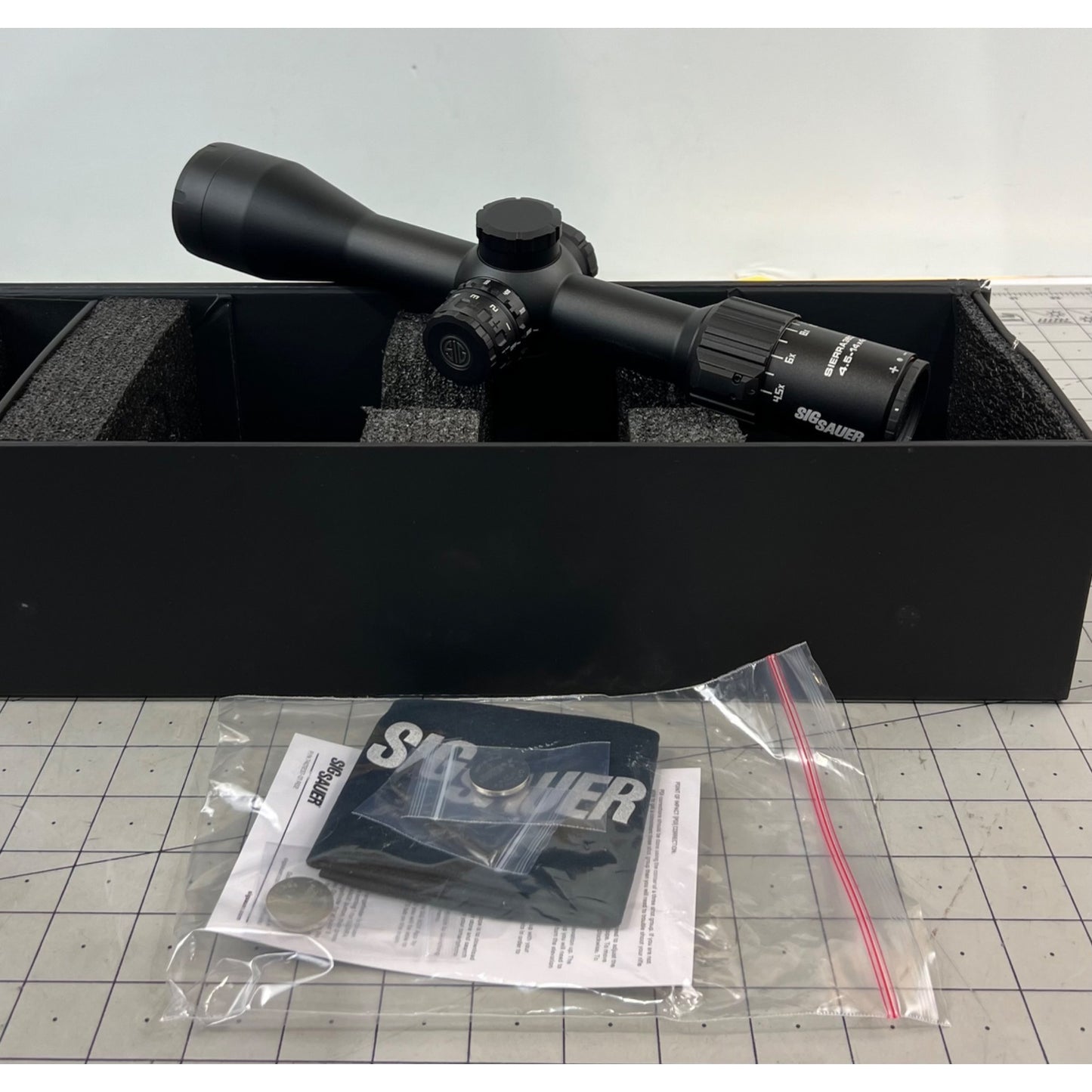 SIG SAUER Sierra3BDX 4.5-14x44mm Scope 30mm 2nd Focal Plane Digital Ballistic