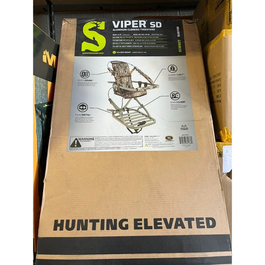 Summit Viper SD Realtree Timber Climbing Treestand - Realtree Timber New