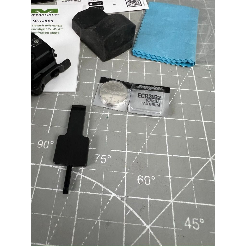 Meprolight Micro Red Dot Sight Picatiny Adapter Black 3 MOA, ML88070012 New