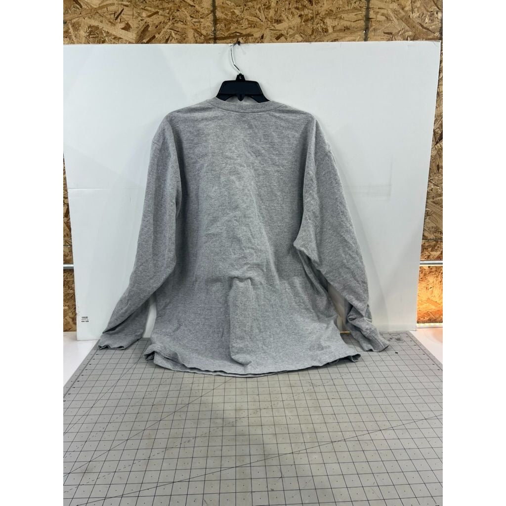 Carhartt Loose Fit Pocket Long-Sleeve T-Shirt XL Gray Men's Workwear TK0126-M