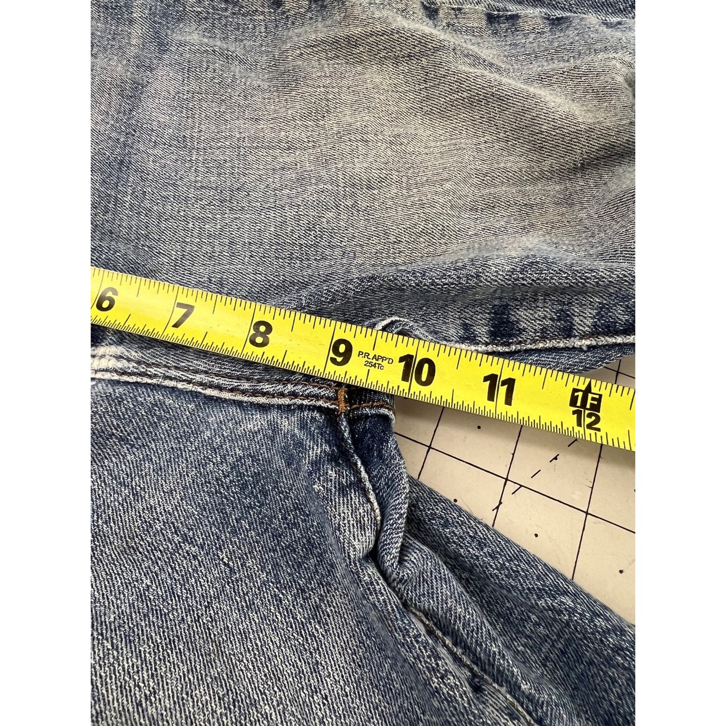 Lauren Ralph Lauren Jeans Co. Women’s Distressed Bootcut Blue Denim Jeans Sz. 6P