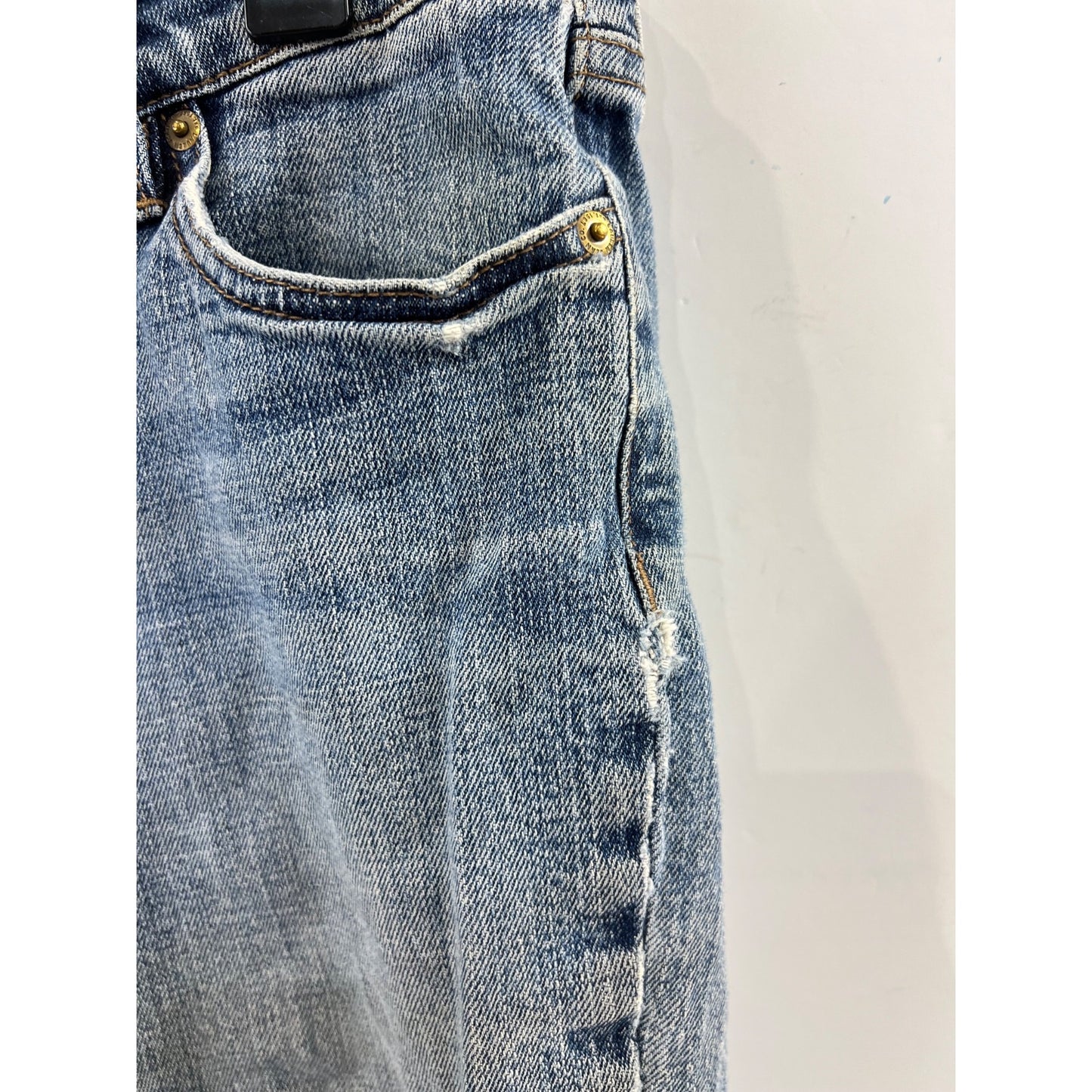 Lauren Ralph Lauren Jeans Co. Women’s Distressed Bootcut Blue Denim Jeans Sz. 6P