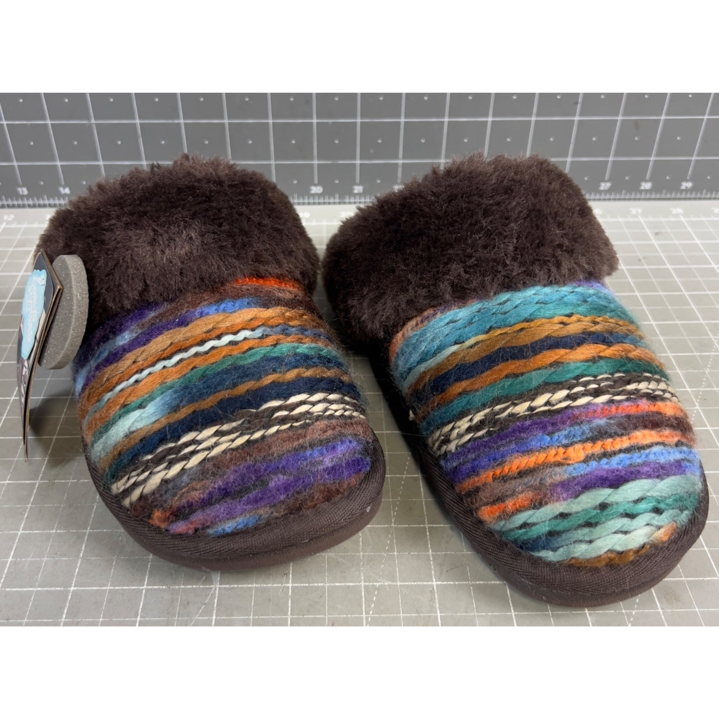 Women's Juarez Scuff Slippers by LAMO Chocolate Sz. 7 Medium New