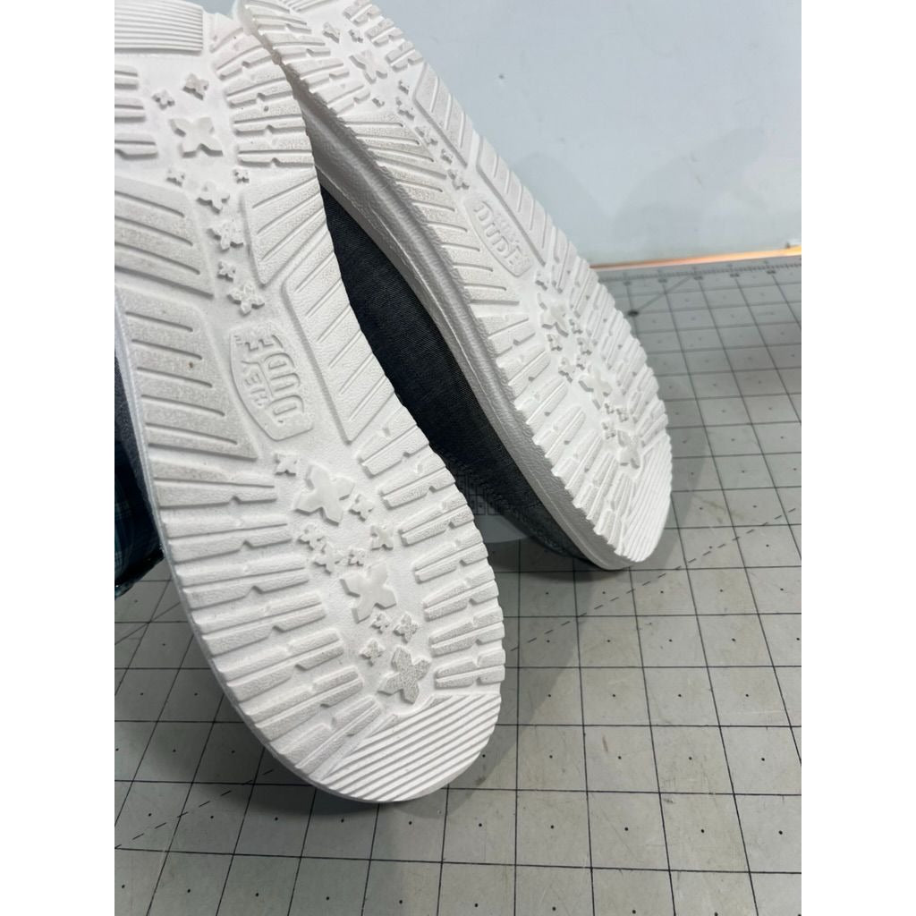 Hey Dude Wendy Boho Grey Women’s Casual Shoes Sz. 10 New